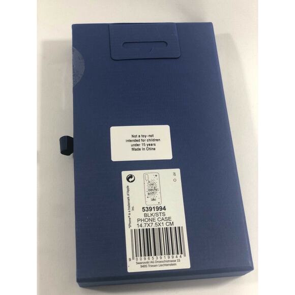 Swarovski History " Live a Sparkling life " iPhone X / XS Case Integrated Bumper - Picture 5 of 5